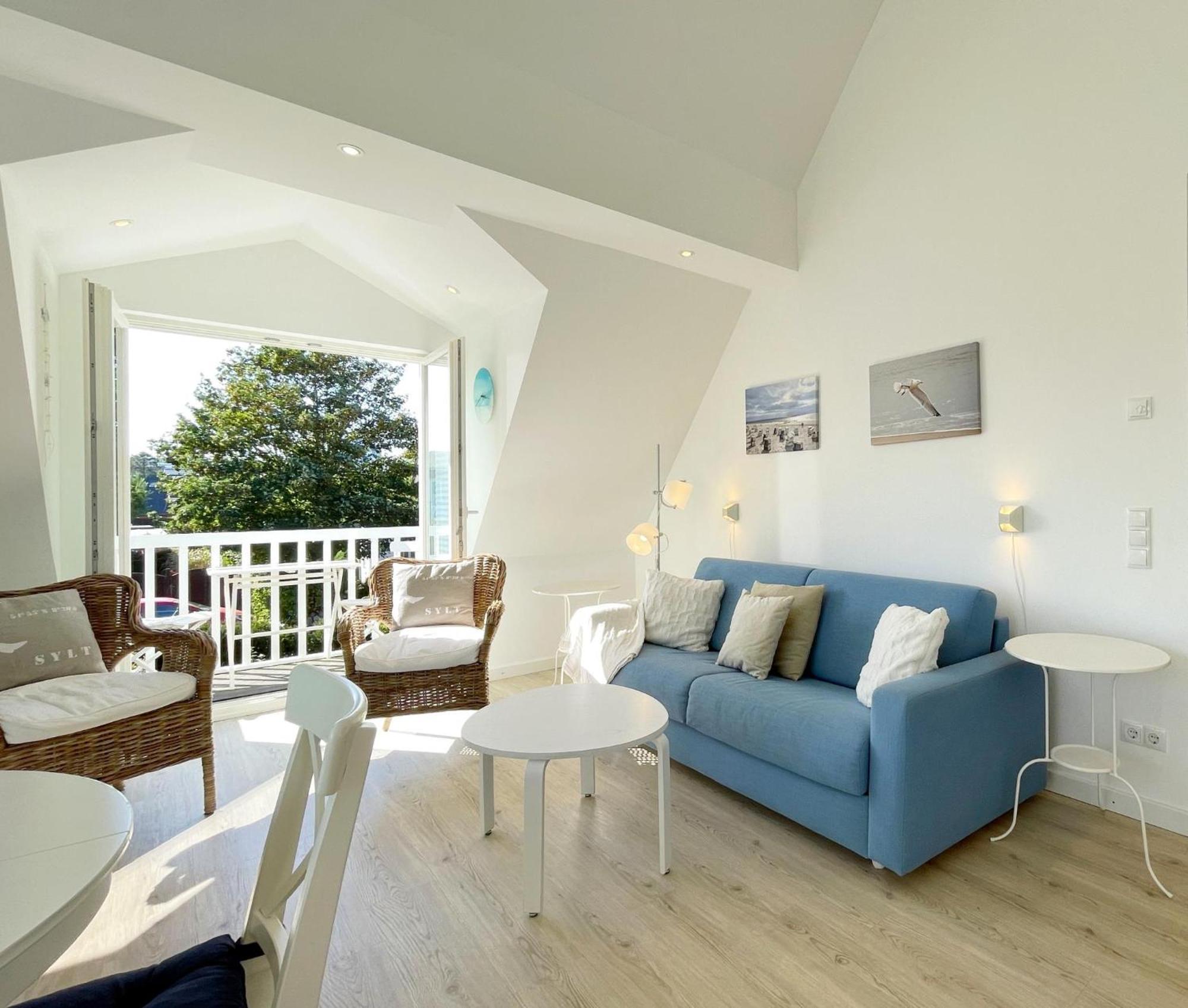 Haus Duenenrose App 2 Mit Balkon Apartman Westerland Kültér fotó