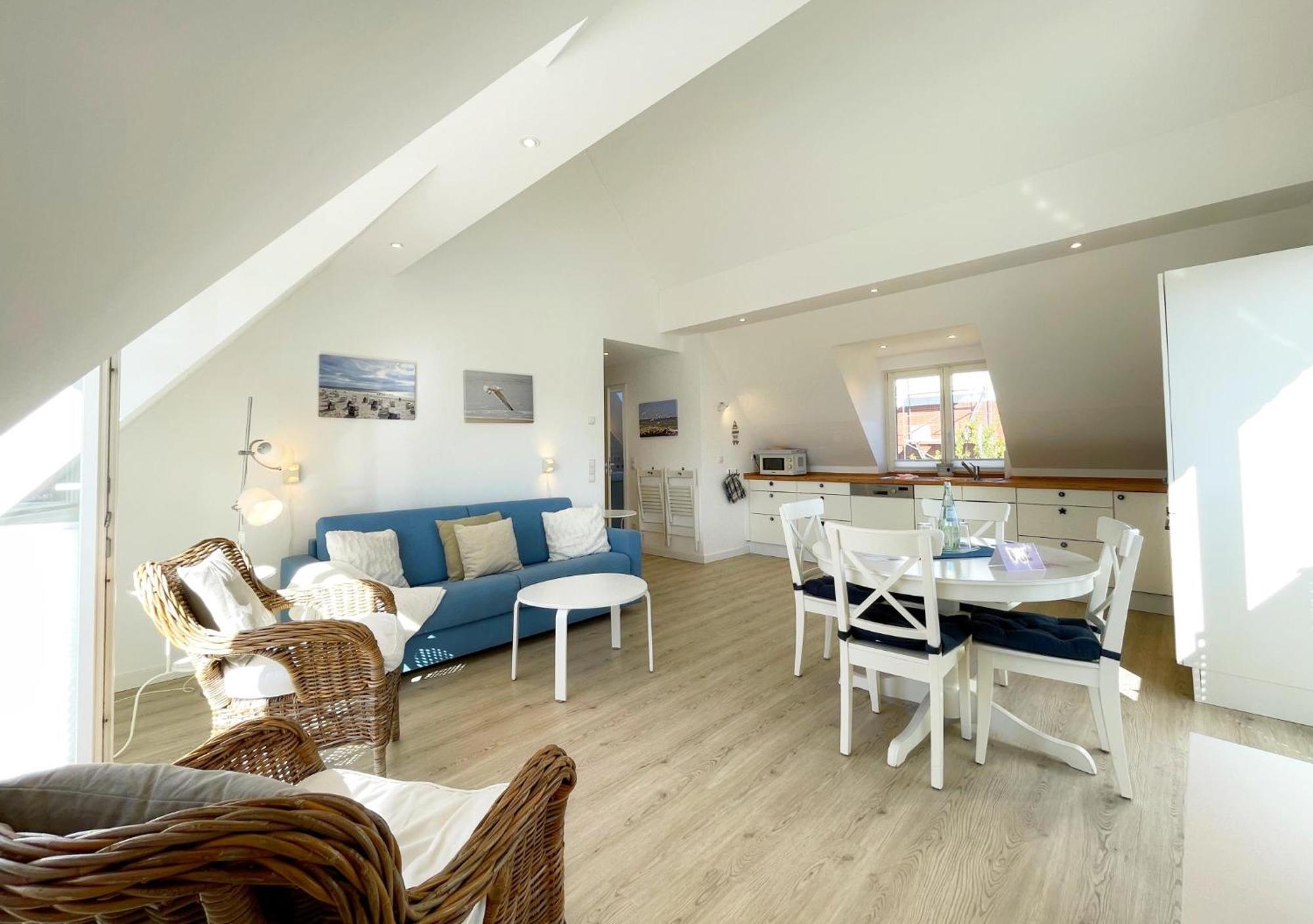 Haus Duenenrose App 2 Mit Balkon Apartman Westerland Kültér fotó